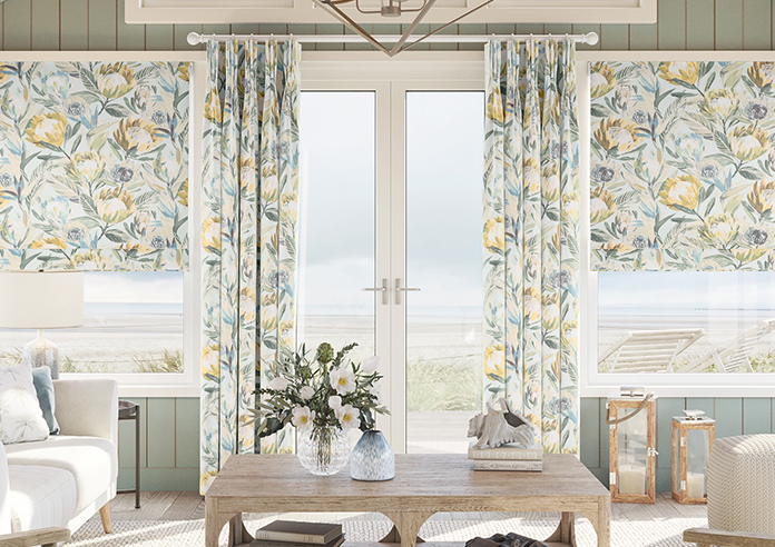 Ophelia, Mustard - Made to Measure Curtains - Image 3